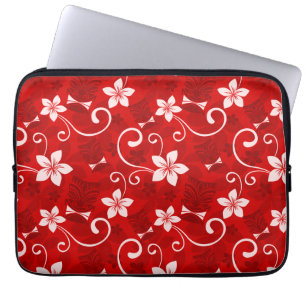 Tropical Tiki Red Laptop Sleeve