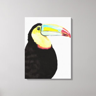 Tropical Toucan Bird Canvas Print