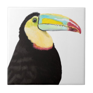 Tropical Toucan Bird Tile