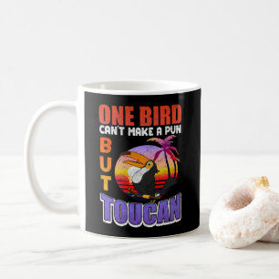 Tropical Toucan Bird Vintage Funny Toucan Bird Pun Coffee Mug