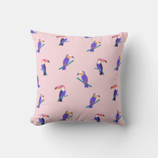 Tropical Toucan Bliss Cushion