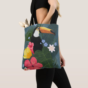 Tropical Toucan in the Wilderness Tote Bag