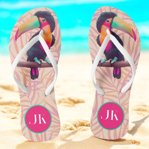 Tropical Toucan  Jandals