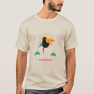 Tropical Toucan Paradise Colourful T-Shirt