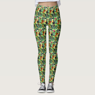 Tropical Toucan Paradise Leggings