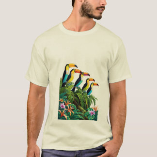 Tropical Toucan Paradise T-Shirt