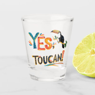 Tropical Toucan - Playful Jungle Shot Glass
