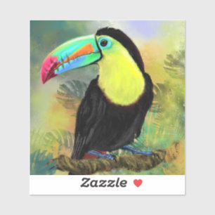 Tropical Toucan Sticker