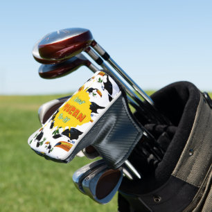 Tropical Toucans - Playful Jungle Golf Head Cover