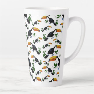 Tropical Toucans - Playful Jungle Latte Mug