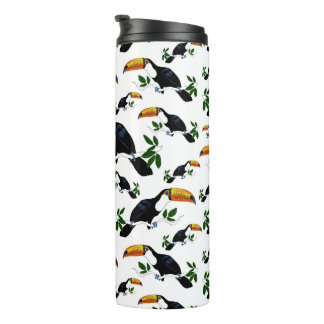 Tropical Toucans - Playful Jungle Thermal Tumbler