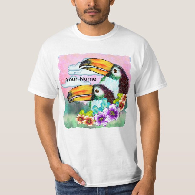 Tropical Toucans T-Shirt (Front)