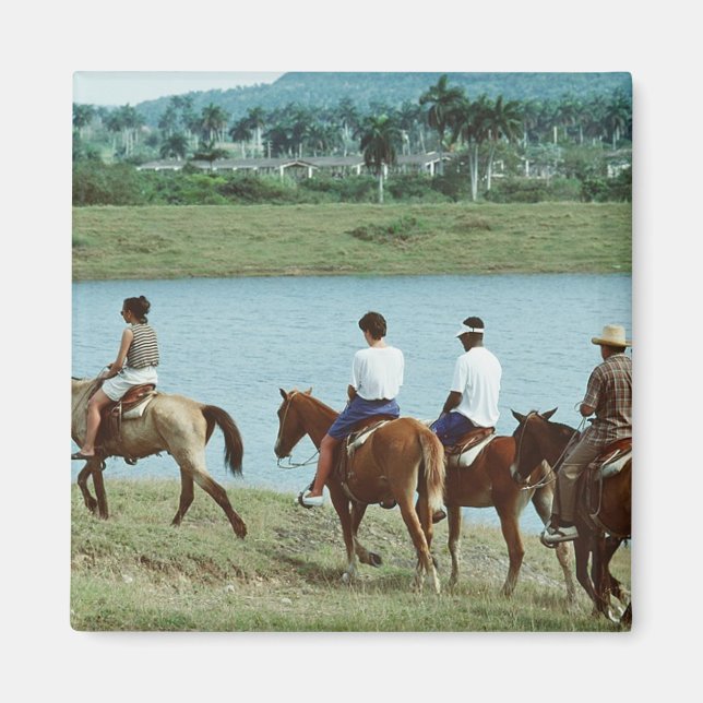 Tropical Trail Ride Magnet (Front)