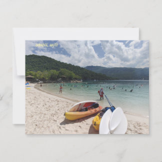Tropical Tranquillity – Labadee Beach Scene Postcard
