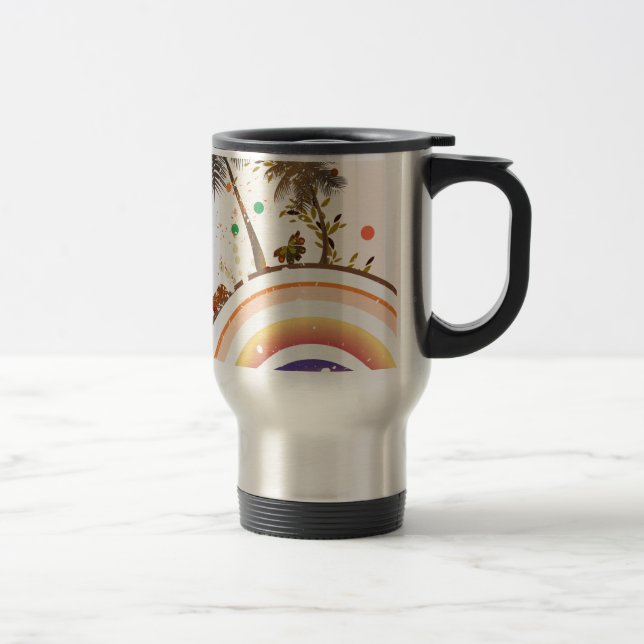 Tropical Travel Mug (Right)
