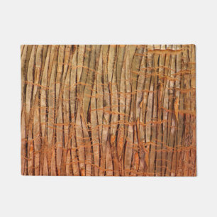 Tropical Tree Bark Nature Photo Doormat
