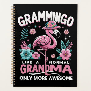 Tropical Twilight Flamingo Planner