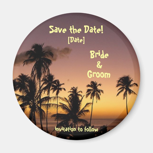 TROPICAL TWILIGHT MAGNET (Front)