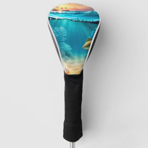 Tropical Underwater Landscape Golf Head Cover