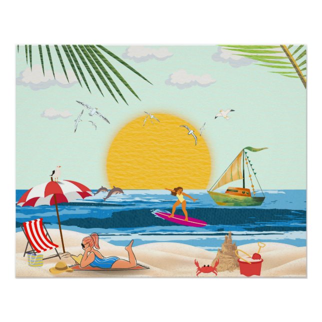 tropical universe poster (Front)