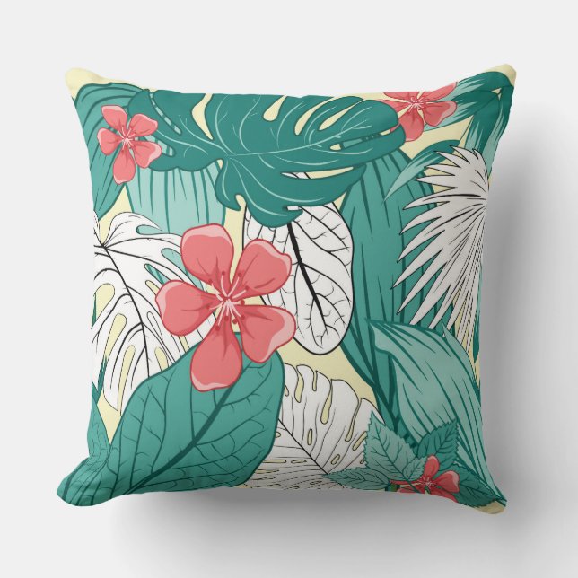 Tropical Vibe Cushion (Front)