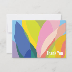 Tropical Vibes Thank You Card