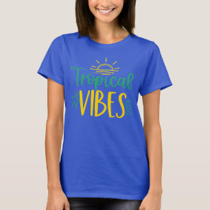 Tropical Vibes Women's Summer Paradise T-Shirt