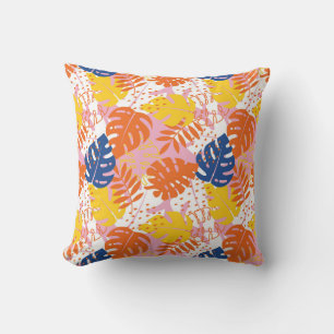 Tropical Vibrance Pattern Cushion