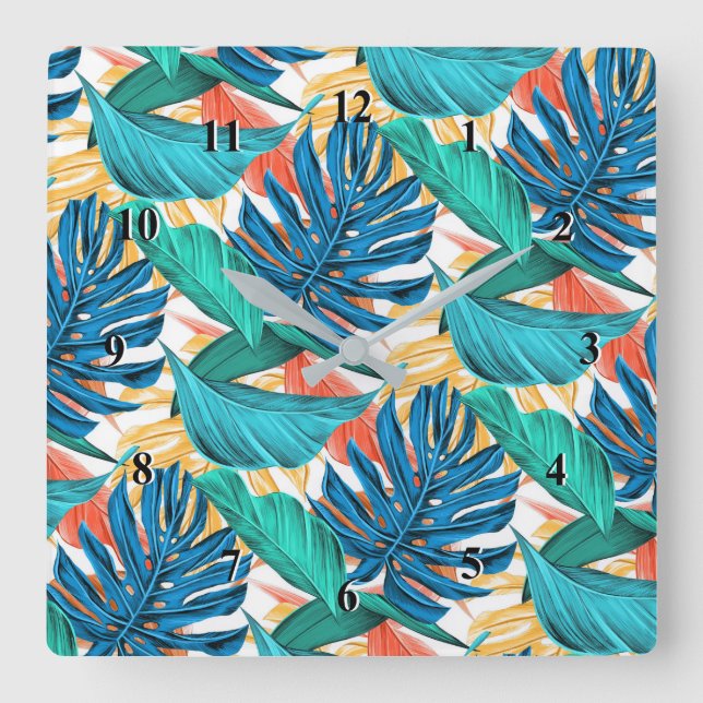 Tropical Wall Clock (Front)