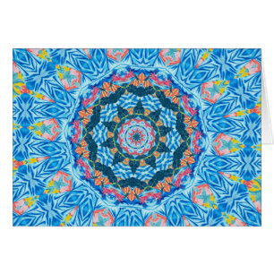 Tropical Watercolor kaleidoscope