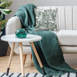 Tropical Watercolor Modern Oasis Leaves Pattern Cushion<br><div class="desc">Tropical Watercolor Modern Oasis Leaves Pattern</div>