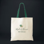 Tropical Watercolor Personalised Bridesmaid Tote Bag<br><div class="desc">Tropical Watercolor Personalised Bridesmaid Tote Bag. Scroll down and click on this collection to find matching items.</div>