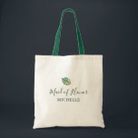 Tropical Watercolor Personalised Bridesmaid Tote Bag<br><div class="desc">Tropical Watercolor Personalised Bridesmaid Tote Bag. Scroll down and click on this collection to find matching items.</div>