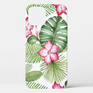 Tropical Watercolor: Seamless Pattern iPhone 12 Case