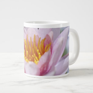 Tropical Waterlily Floral Botanical Design Large Coffee Mug