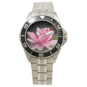 Tropical Waterlily Floral Botanical Design Watch