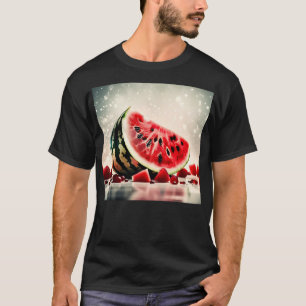 Tropical Watermelon Fruit Slice T-Shirt