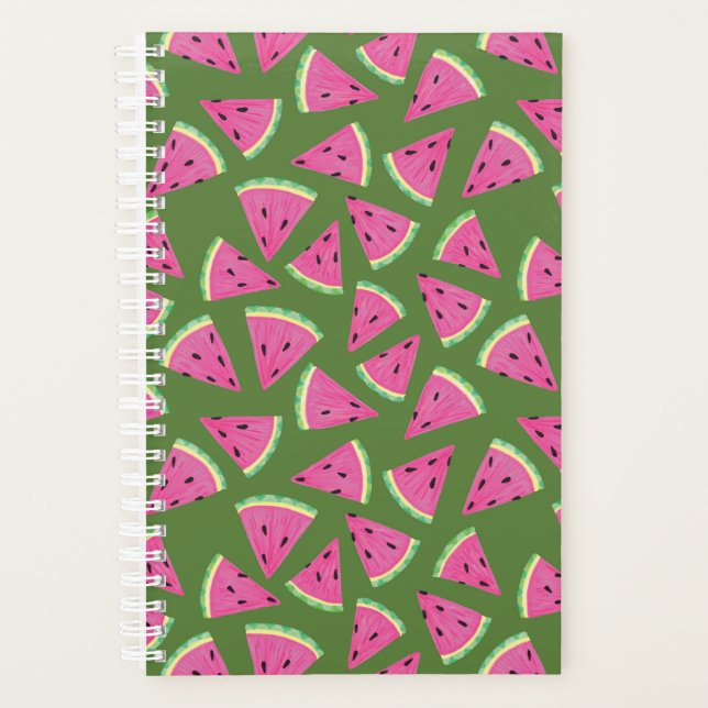Tropical Watermelon Pattern Planner (Front)