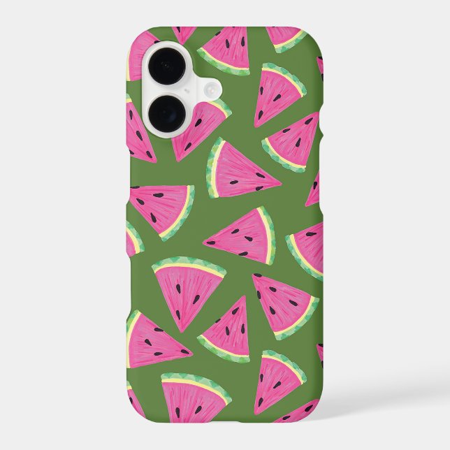Tropical watermelon summer pattern (Back)