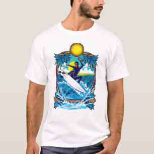 Tropical Wave Rider Surf Tee