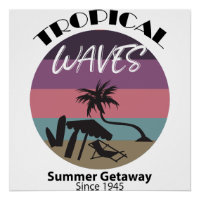 Tropical Waves Summer Getaway Theme