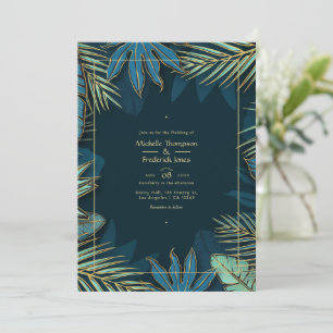 Tropical Wedding Invitation
