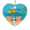 Tropical Wedding Personalised Ornament