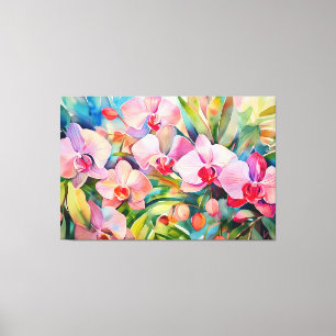 Tropical XL art Canvas Print