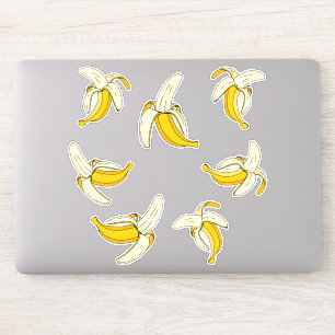 Tropical Yellow Banana Fruits