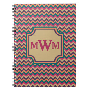 Tropical Zigzag Notebook