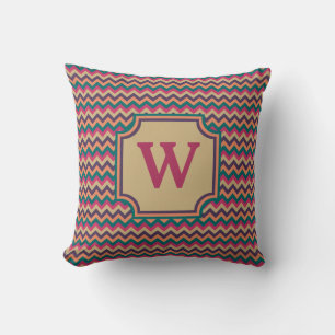 Tropical Zigzag Pillow