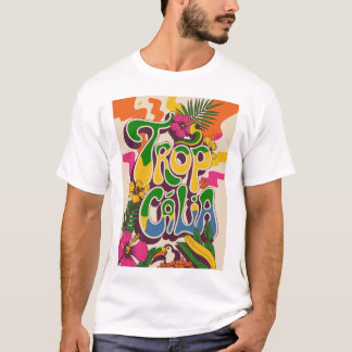 Tropicália Brazil – Psychedelic Brazilian Art & Cu T-Shirt