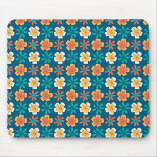 Tropicana Flower Mouse Pad