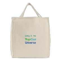 TropiCoolUniverse tote/beach bag